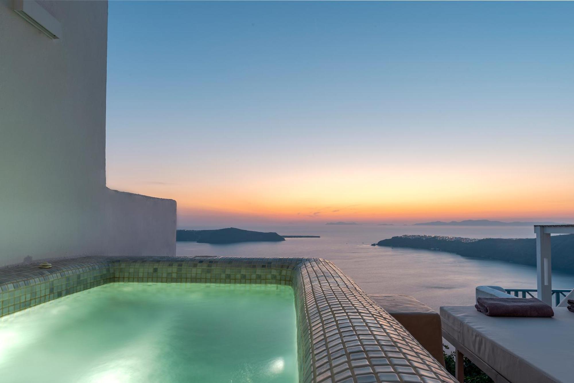 Seascape Villa By Caldera Houses Imerovigli  Bagian luar foto