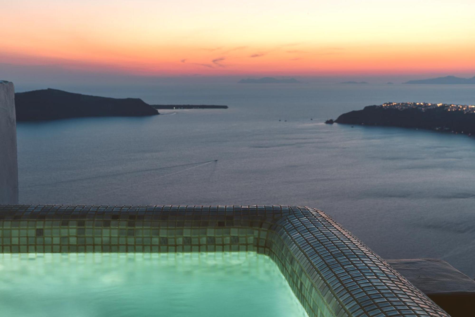 Seascape Villa By Caldera Houses Imerovigli  Bagian luar foto